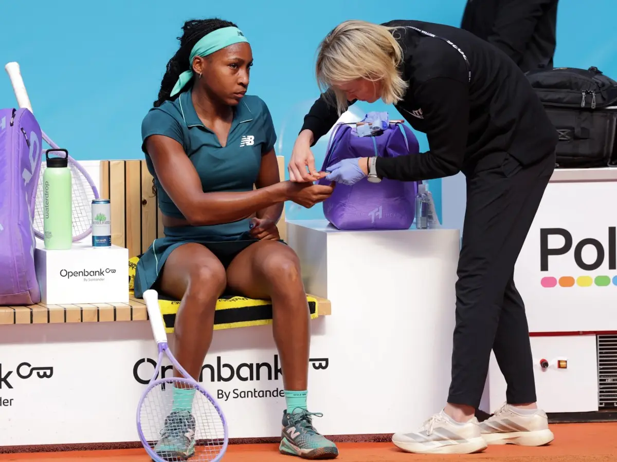 Madrid Open | WATCH - Gauff overcomes stomach bug and vomitting to enter Round 4