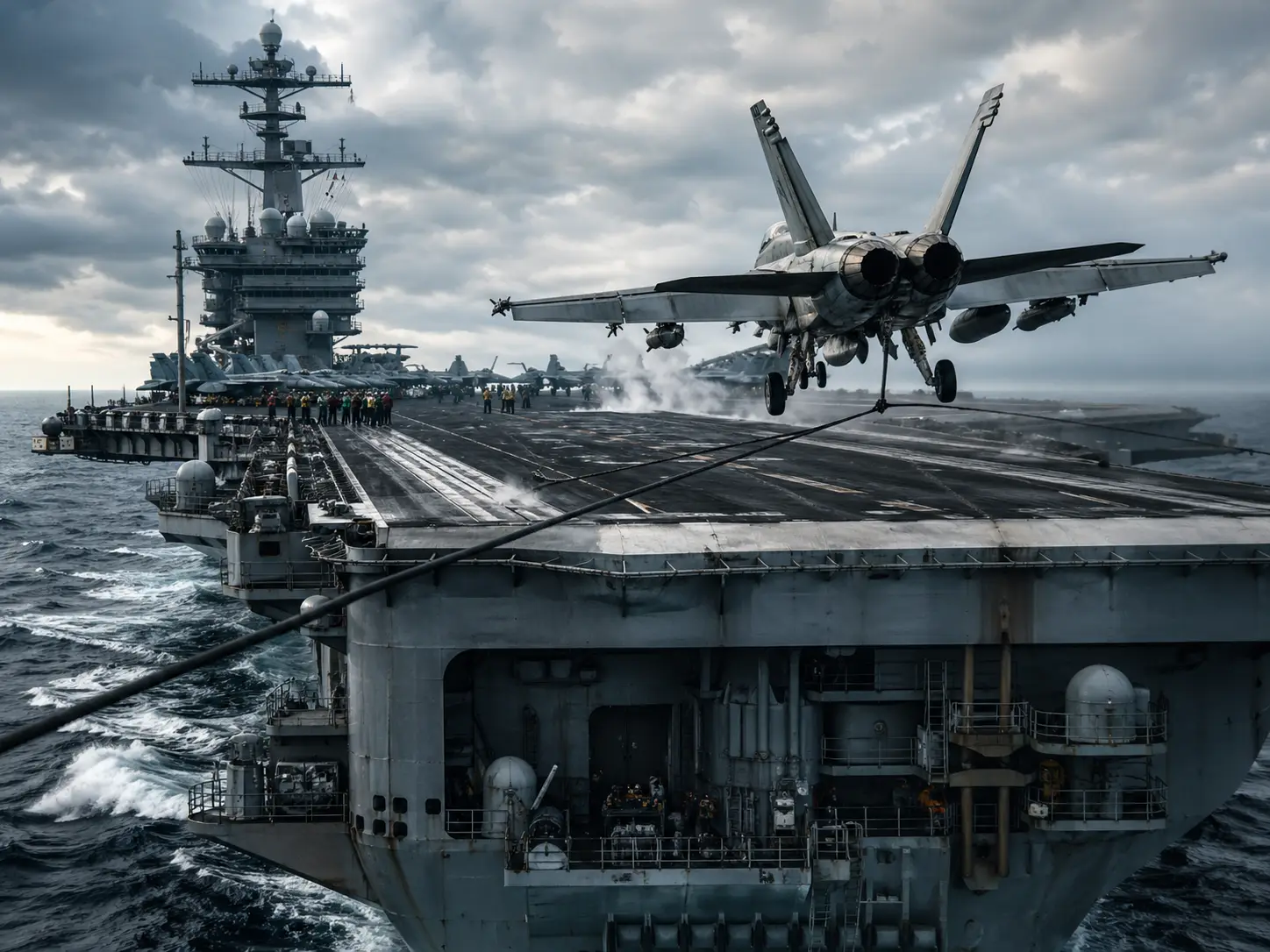 'Catching the wire': Why landing on the USS Abraham Lincoln is so dangerous