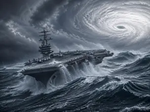 ‘Bad weather operations’: How USS Abraham Lincoln launches jets in extreme conditions