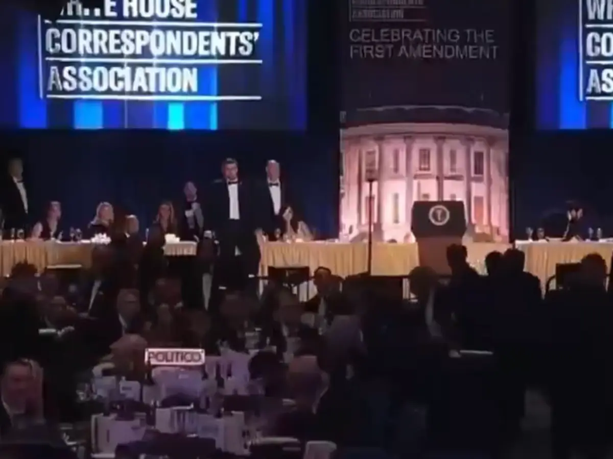 White House Correspondents' Dinner shooting: Man hailed as hero for turning into a human shield for Trump
