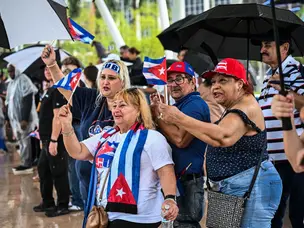 'Free Cuba': Miami demands end of Communist Rule as Latin American country falls into crisis