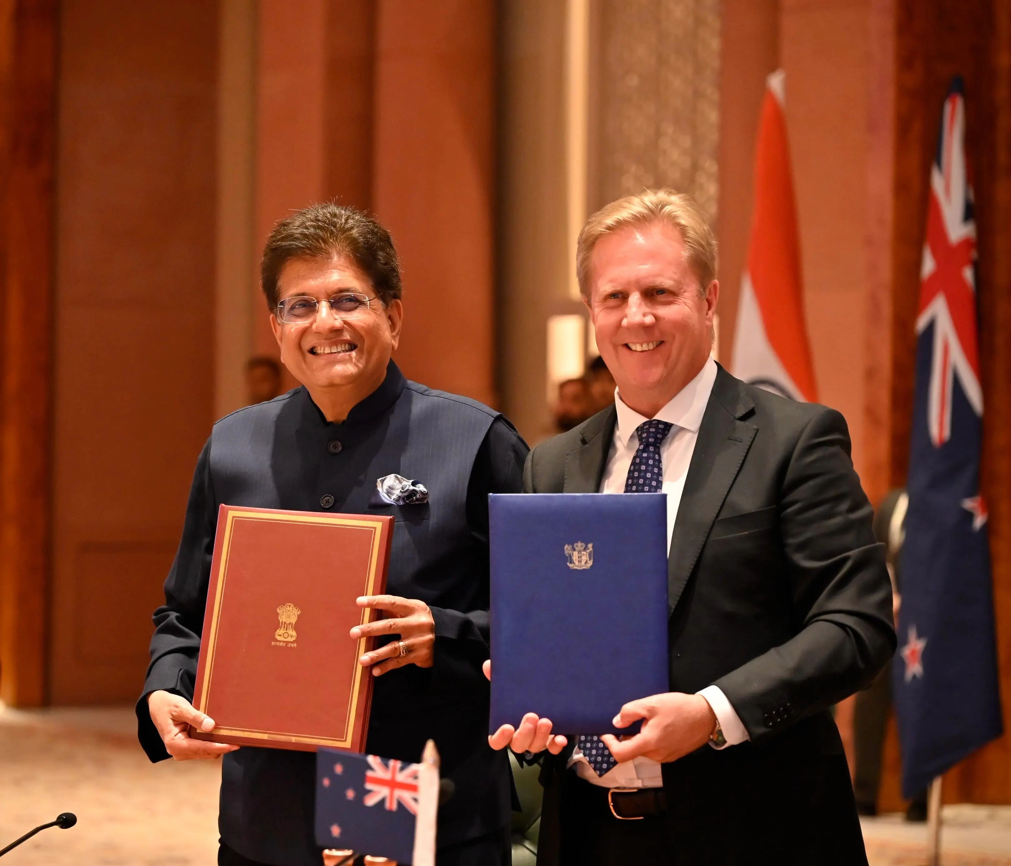 India–New Zealand sign ‘historic’ FTA: $20 bn investment, trade and mobility to expand