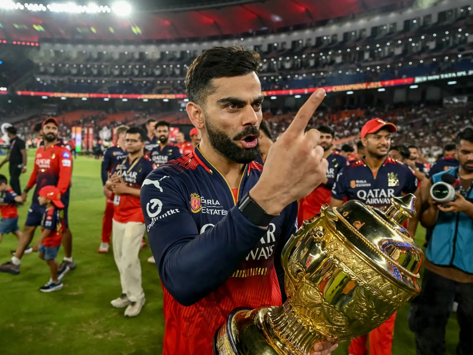 'Seeing Kohli cry was emotional': Krunal Pandya on RCB’s historic IPL title win 'Seeing Kohli cry was emotional': Krunal Pandya on RCB’s historic IPL title win