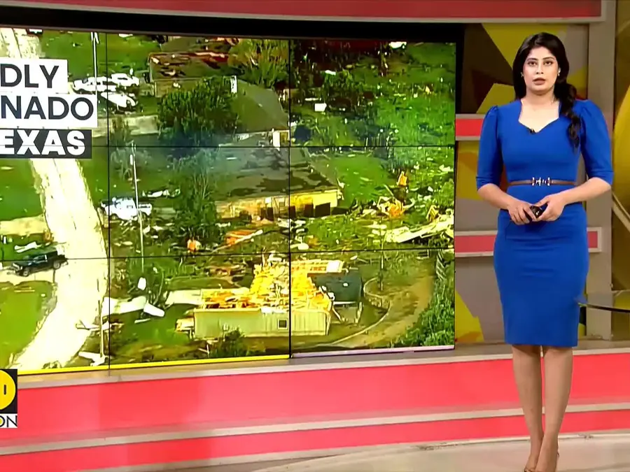 Texas Tornado: Homes Shattered In Storm Path 