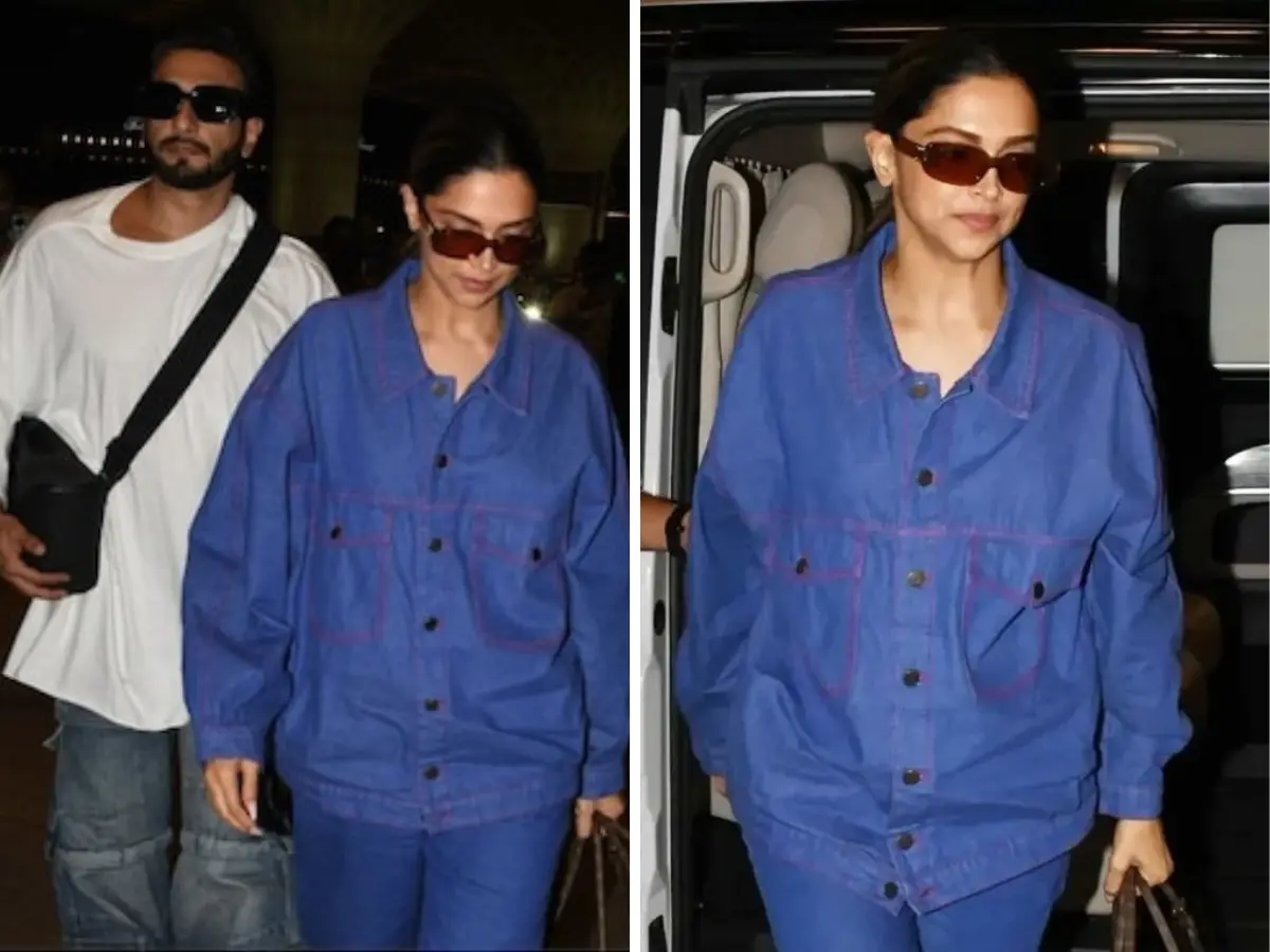 Deepika Padukone makes her first public appearance with husband Ranveer Singh after announcing second pregnancy Deepika Padukone makes her first public appearance with husband Ranveer Singh after announcing second pregnancy