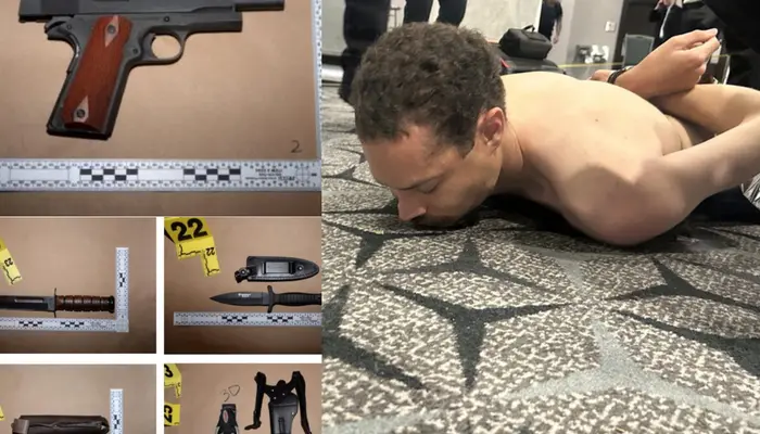 'Friendly Federal Assassin' Allen was carrying THESE weapons when he tried to assassinate Trump at WHCD