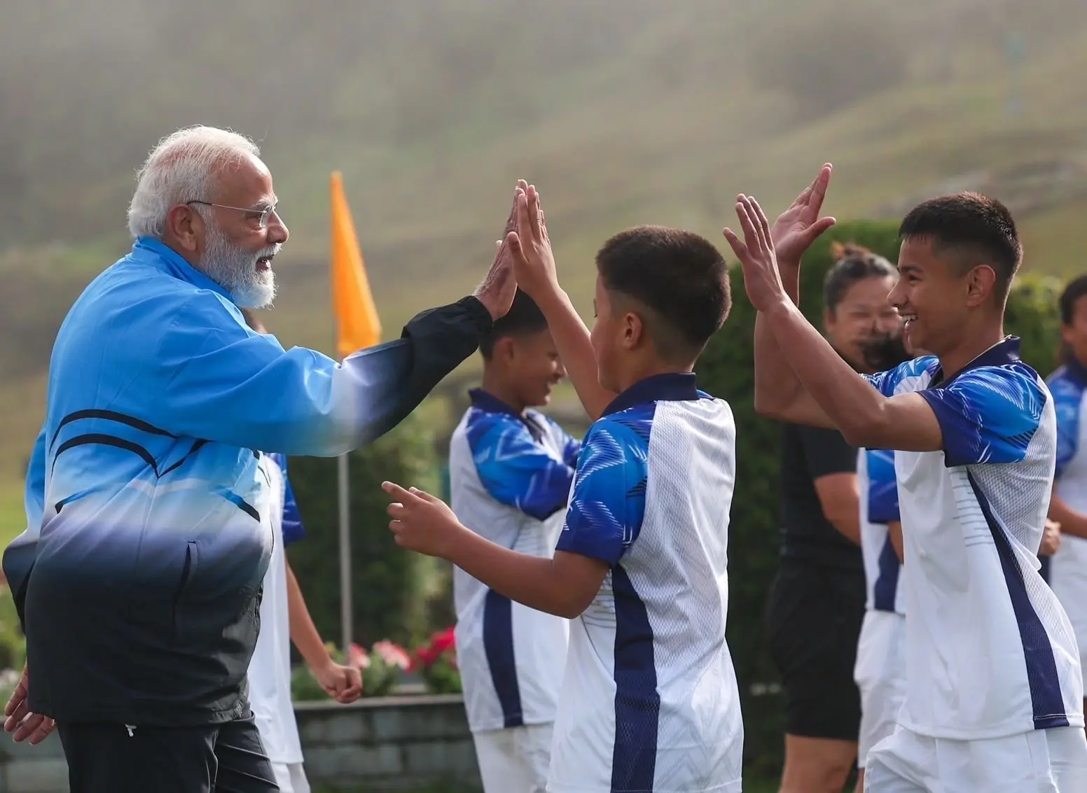 PM Modi inaugurate development projects in Sikkim