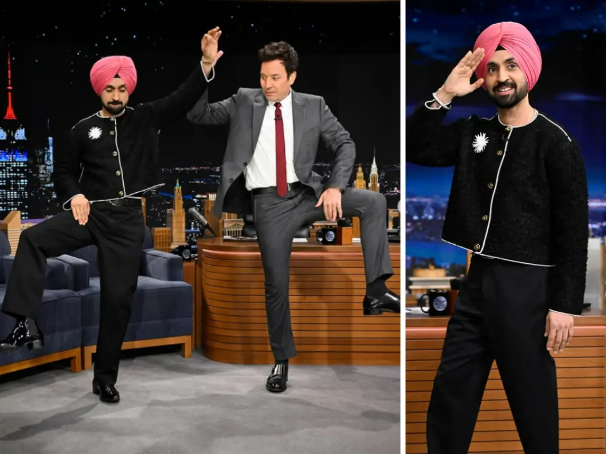 Diljit Dosanjh returns to The Tonight Show as a guest, gives host Jimmy Fallon a crash course in bhangra | Watch Diljit Dosanjh returns to The Tonight Show as a guest, gives host Jimmy Fallon a crash course in bhangra | Watch