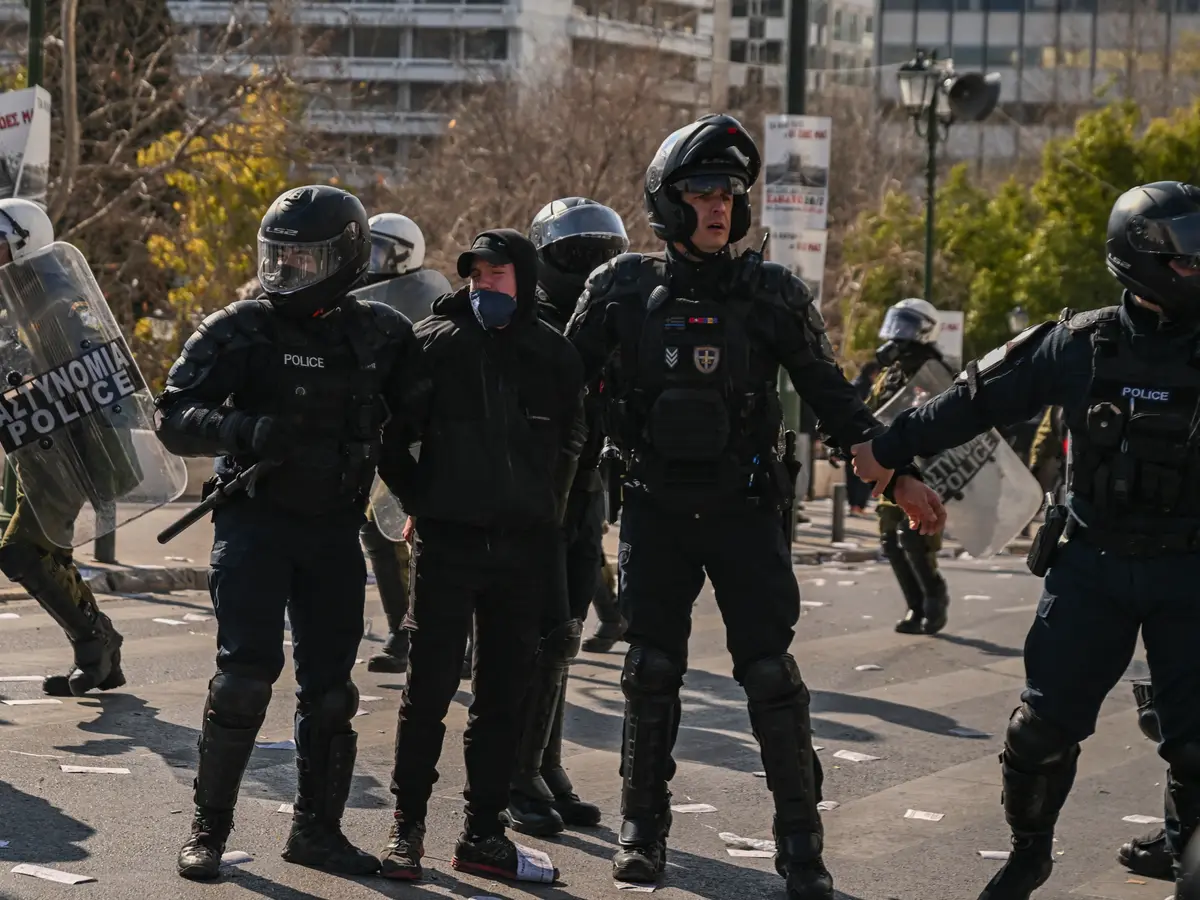 Athens shootings: 89-year-old gunman arrested after office, court attacks