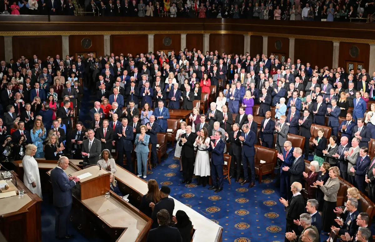 'Time and again, our two countries have always found ways to come together': King Charles in his speech to Congress