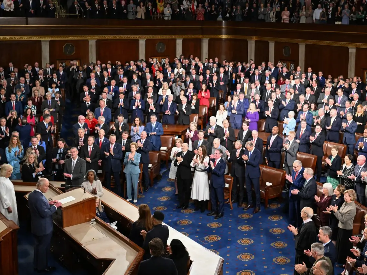 'Time and again, our two countries have always found ways to come together': King Charles in his speech to Congress
