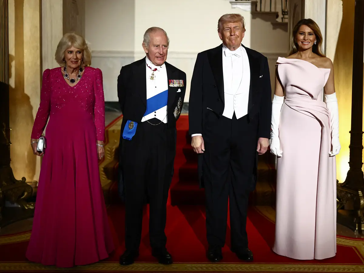 King Charles and Queen Camilla arrive at White House for state dinner: What's on the menu?