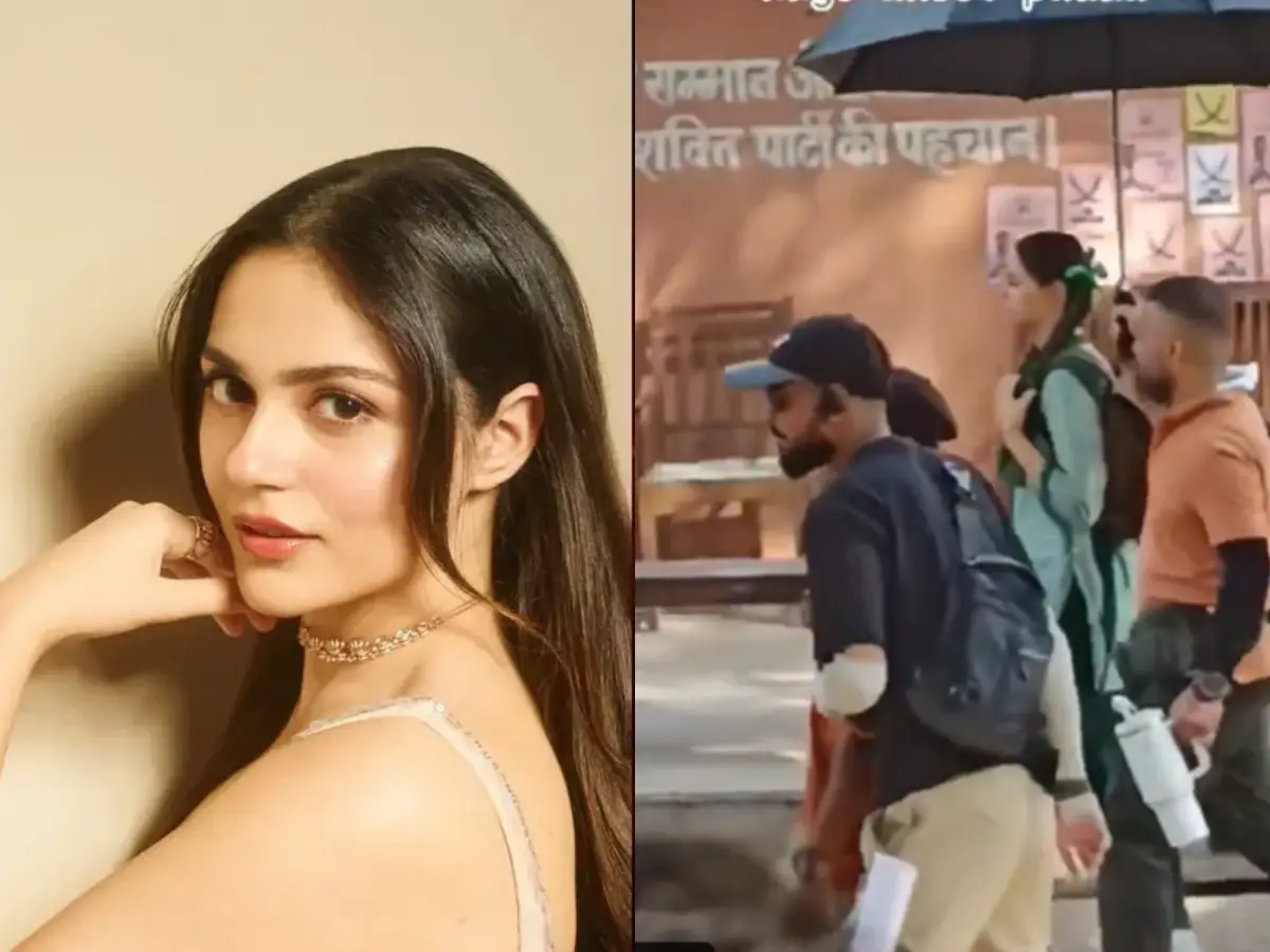 Shakti Shalini: Aneet Padda playing schoolgirl in Maddock Films next horror comedy? BTS video goes viral | Watch Shakti Shalini: Aneet Padda playing schoolgirl in Maddock Films next horror comedy? BTS video goes viral | Watch