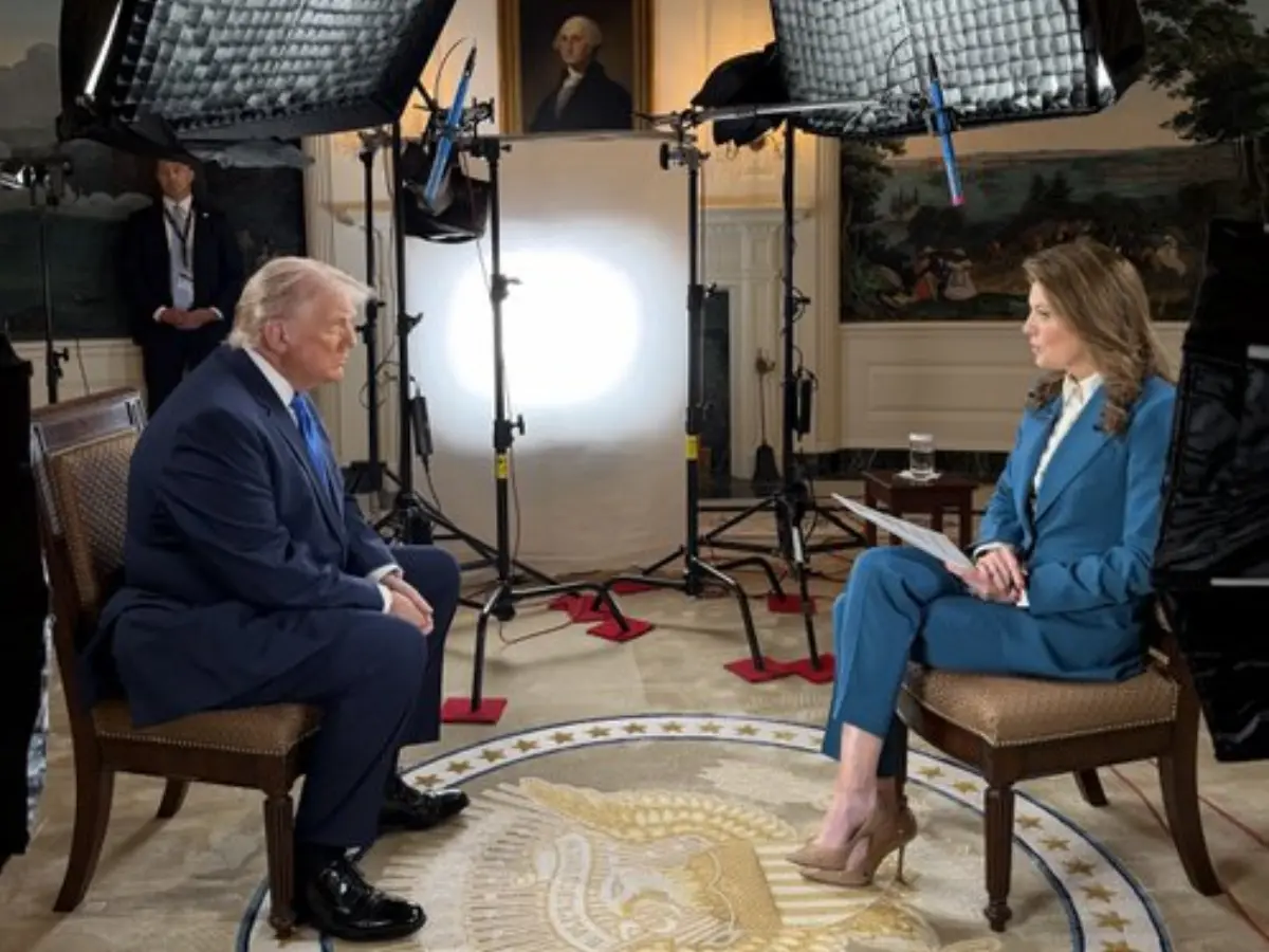 Visible bulge under Trump's suit becomes topic of discussion
