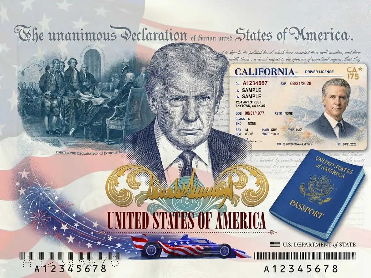 'MANY PEOPLE ARE SAYING': Gavin Newsom trolls Trump’s passport with hilarious all-caps post