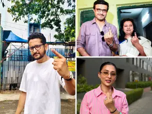 West Bengal Assembly Elections 2026: Parambrata Chattopadhyay, Mimi Chakraborty, Sourav Ganguly; celebrities cast their vote in Kolkata
