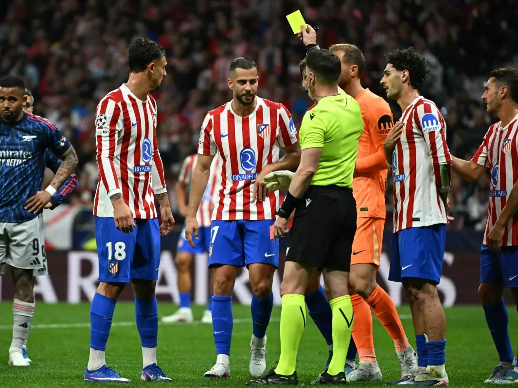 Champions League, semi-final | 'How the hell': Why referee overturned penalty decision given to Arsenal vs Atletico? Champions League, semi-final | 'How the hell': Why referee overturned penalty decision given to Arsenal vs Atletico?