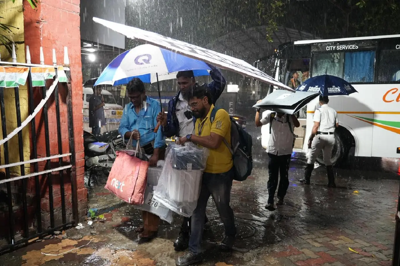 TMC alleges EVM tampering in Kolkata strongroom, shares video; EC rebuts charge