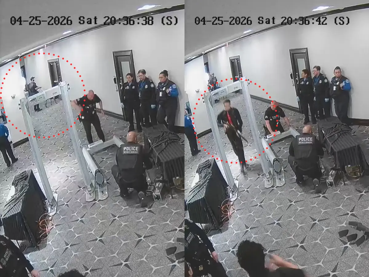 Massive Secret Service blunder? Chilling new video shows security dog alerted to WHCD shooter Cole Allen twice, only to be ignored | WATCH Massive Secret Service blunder? Chilling new video shows security dog alerted to WHCD shooter Cole Allen twice, only to be ignored | WATCH