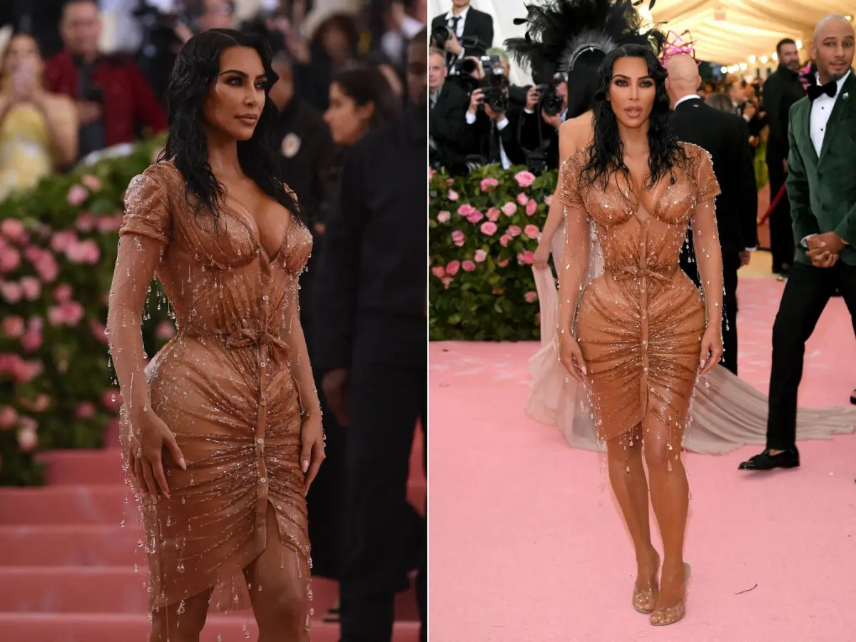 Kim Kardashian in Thierry Mugler (2019)