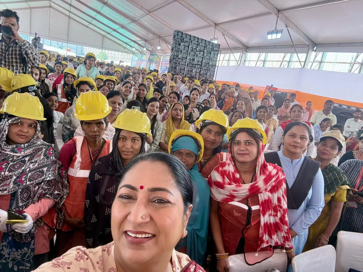 Delhi CM Rekha Gupta unveils mega welfare package on International Labour Day