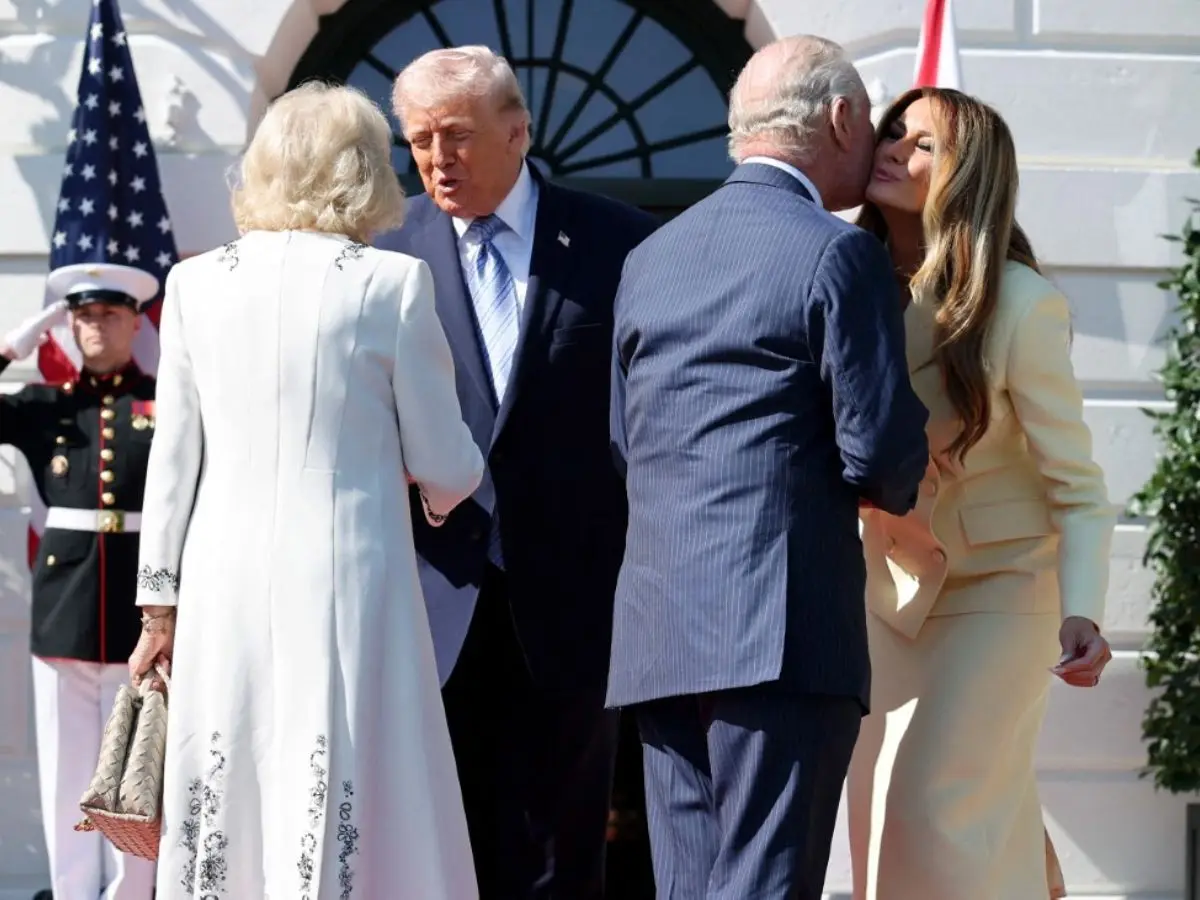Private tea with President Trump