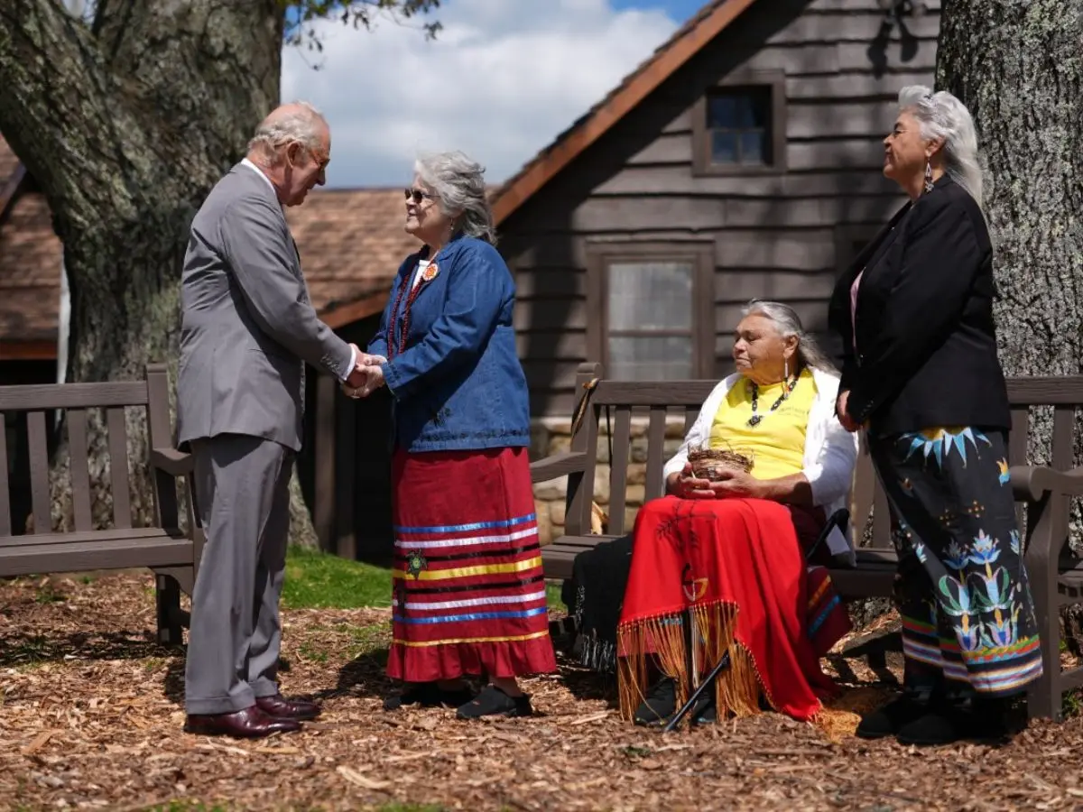 King and Queen visit Virginia
