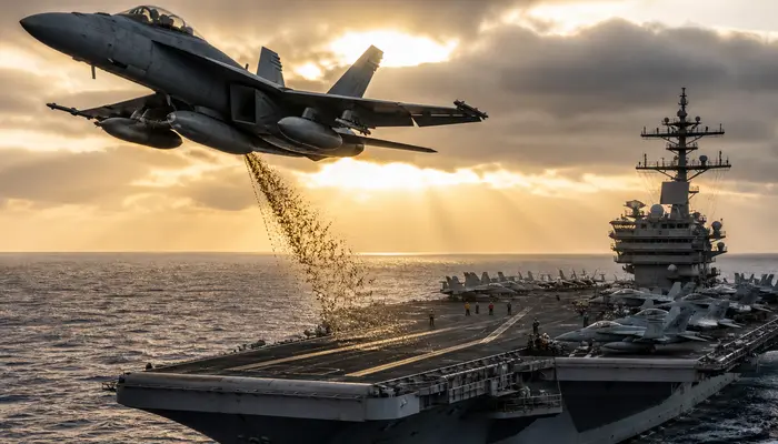 'Max Trap': Why the USS Abraham Lincoln forces pilots to dump expensive fuel