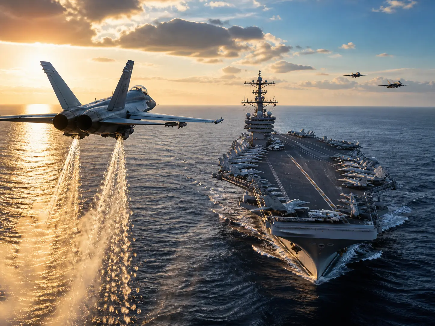 'The TACAN': How lost fighter jets find the USS Abraham Lincoln in a storm