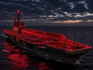 'Silent Running': How the USS Abraham Lincoln hides from enemies in the dark