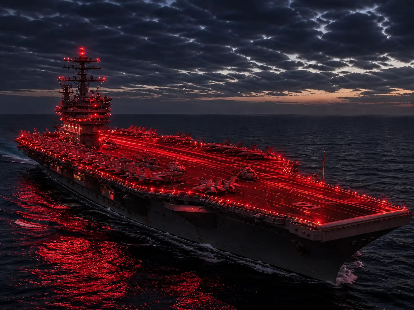 'Red Rooms’: Why the USS Abraham Lincoln pilots sit in eerie red light