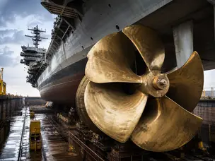 'Brass Props': Why the USS Abraham Lincoln still uses massive 30-ton screws