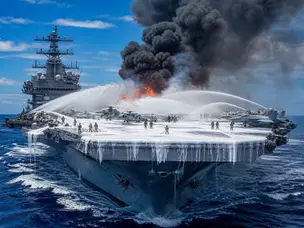 'Aqueous Film': How AFFF saves the USS Abraham Lincoln from exploding?