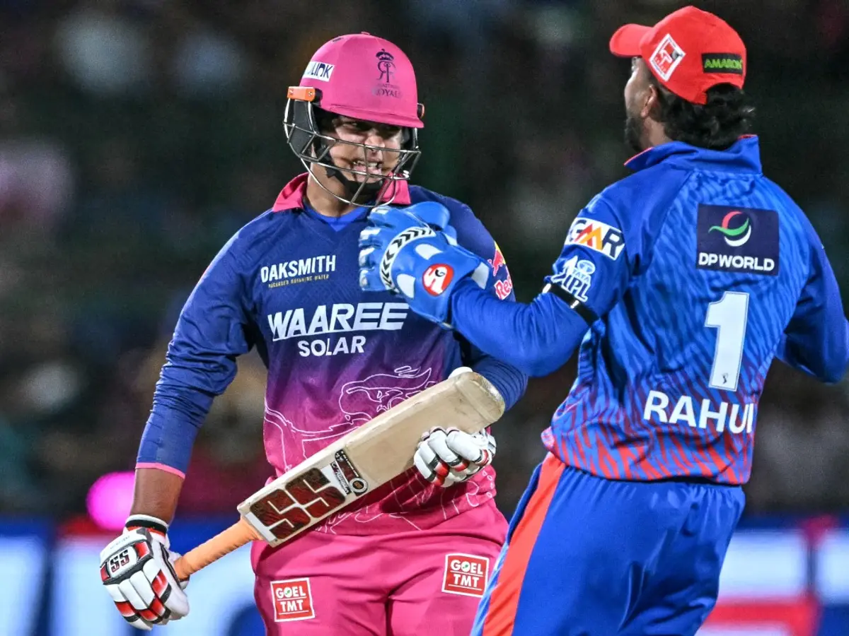 Who won yesterday's IPL 2026 match between RR and DC? check result