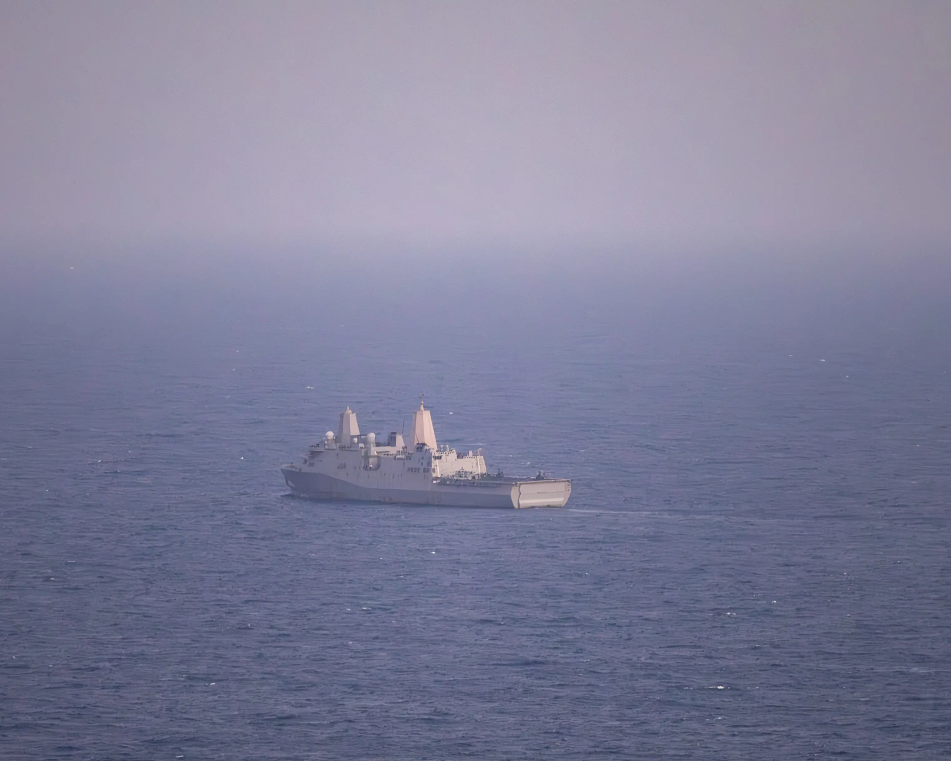 ‘48 vessels redirected’: US CENTCOM photo shows USS New Orleans amid blockade of Iranian ports