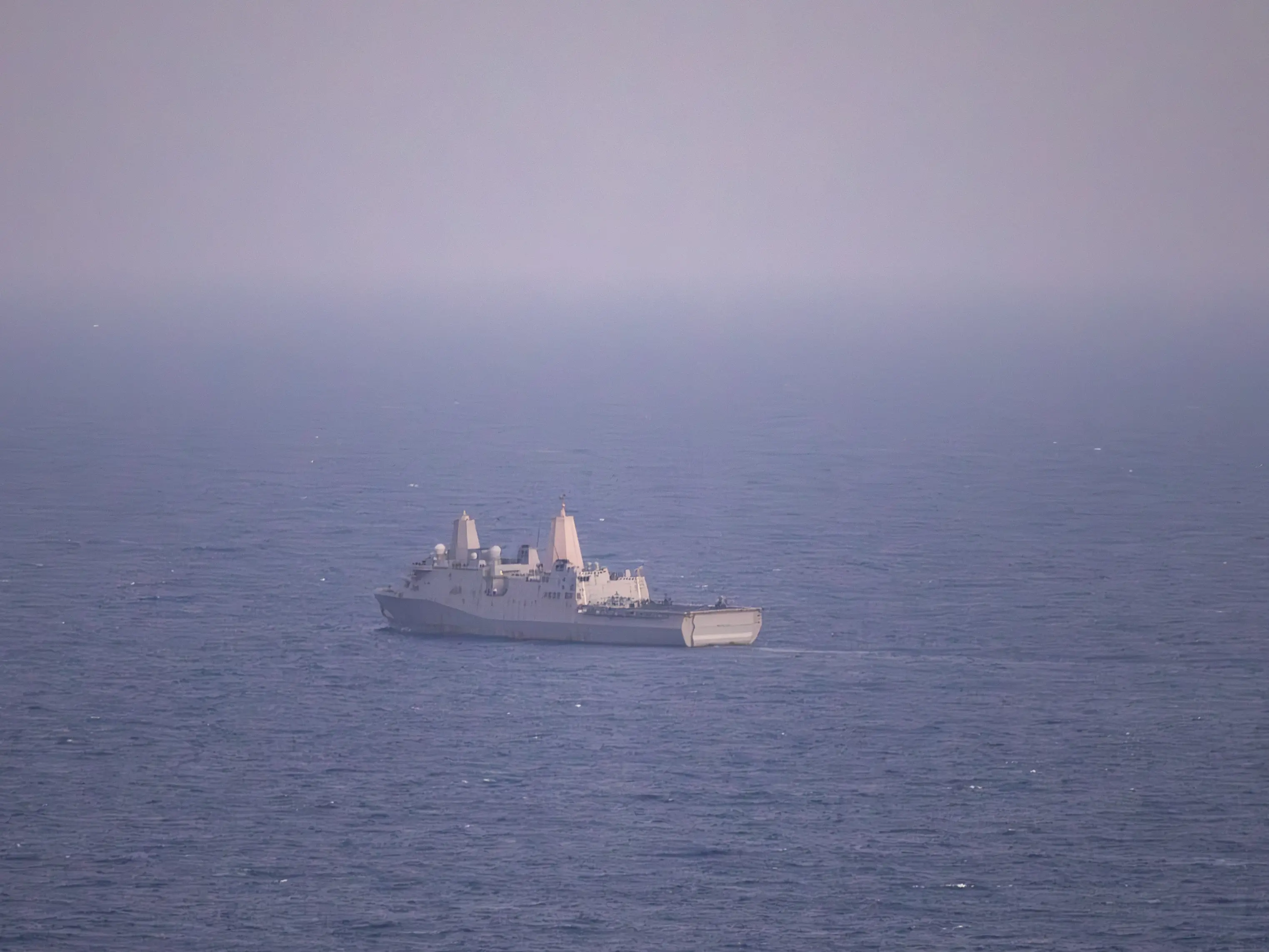 ‘48 vessels redirected’: US CENTCOM photo shows USS New Orleans amid blockade of Iranian ports ‘48 vessels redirected’: US CENTCOM photo shows USS New Orleans amid blockade of Iranian ports