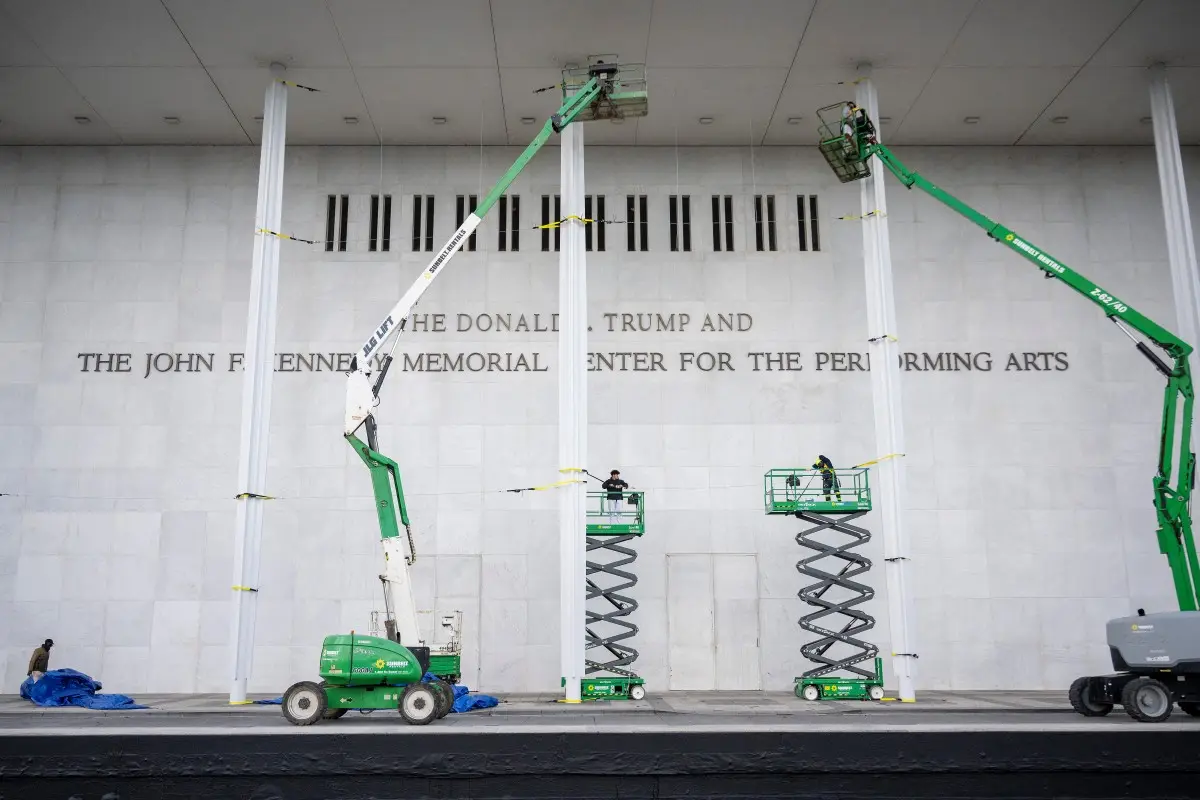 Federal judge orders removal of Trump's name from iconic Kennedy Center, blocks closure plan