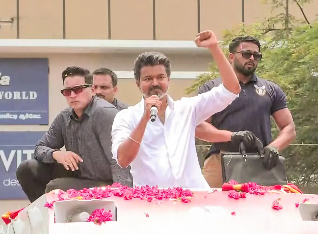 Vijay's controversies before elections helped to keep the buzz alive