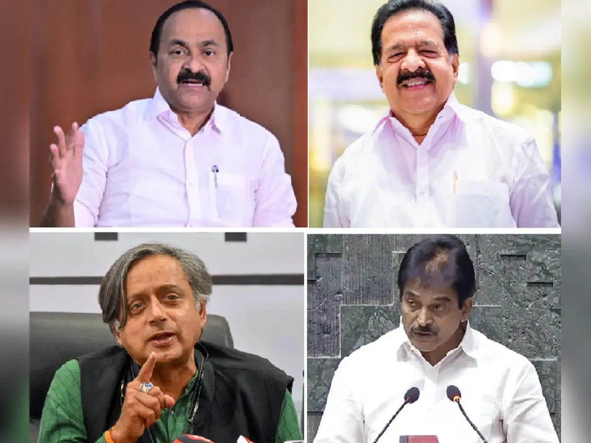 Cong’s Keralam CM contenders: Who among VD Satheesan, Ramesh Chennithala, KC Venugopal, or Shashi Tharoor will get the crown?