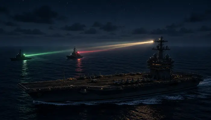 'Night Vision': Why the USS Abraham Lincoln bans white flashlights on deck