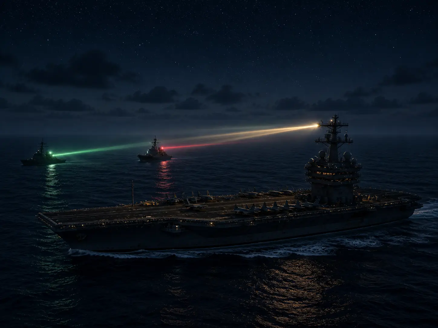 'Night Vision': Why the USS Abraham Lincoln bans white flashlights on deck