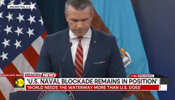 Pentagon Briefing On Iran War: US To Provide Overwatch for 'All Peaceful Vessels, Except Iran's'