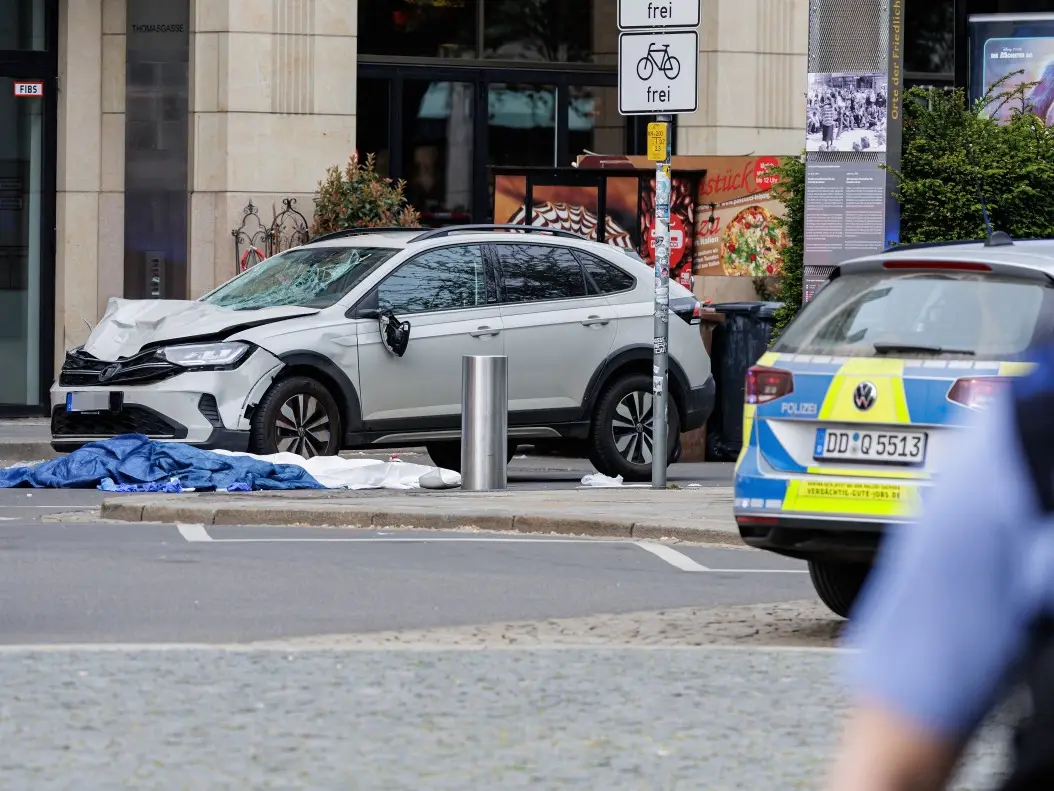 Two killed, several injured after car drives into crowd in Germany's Leipzig; mayor says, 'utterly stunned' Two killed, several injured after car drives into crowd in Germany's Leipzig; mayor says, 'utterly stunned'