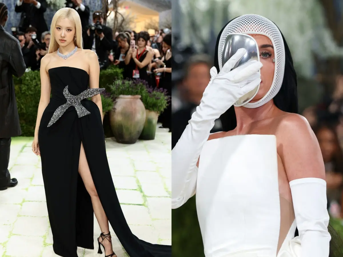 Katy Perry Wore a Mask on the red carpet