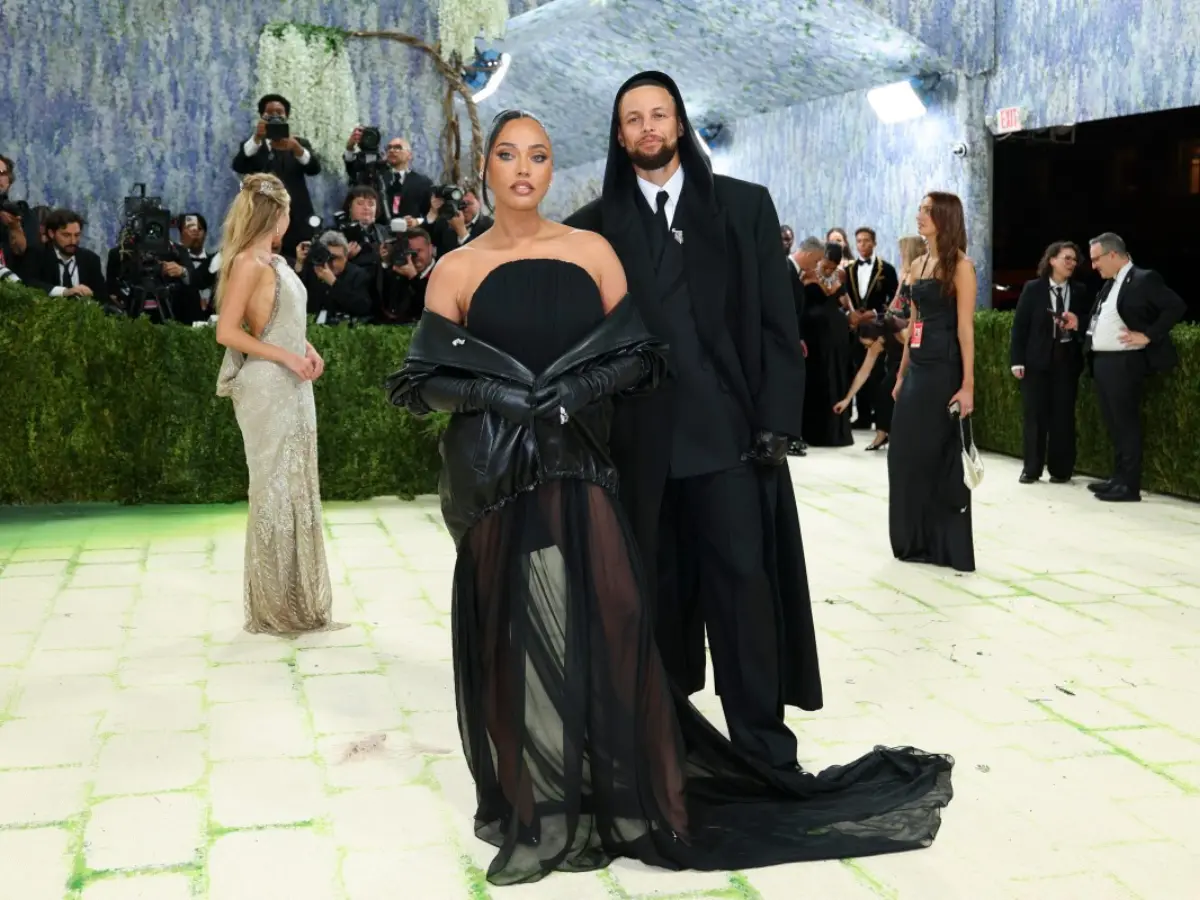 Steph Curry and Ayesha Curry