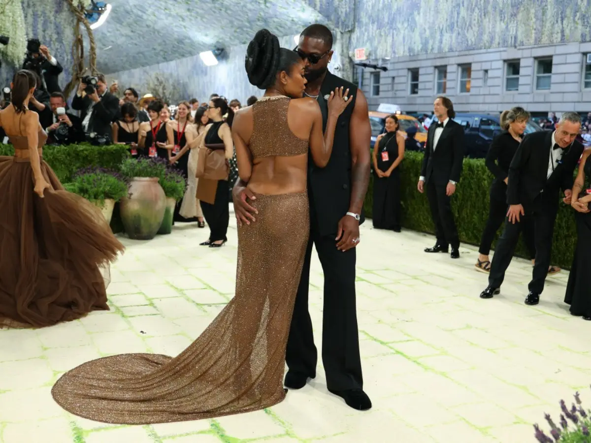 Dwyane Wade and Gabrielle Union