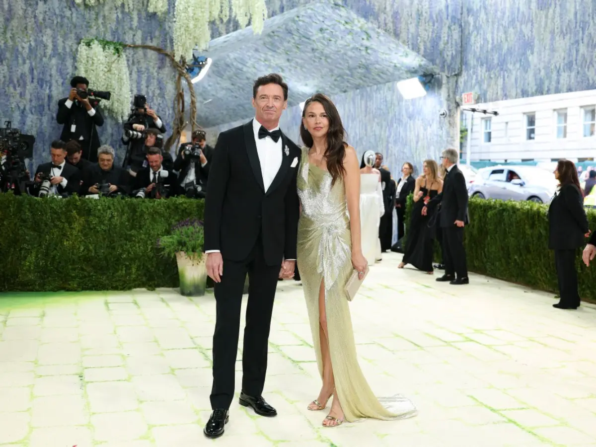 Hugh Jackman and Sutton Foster