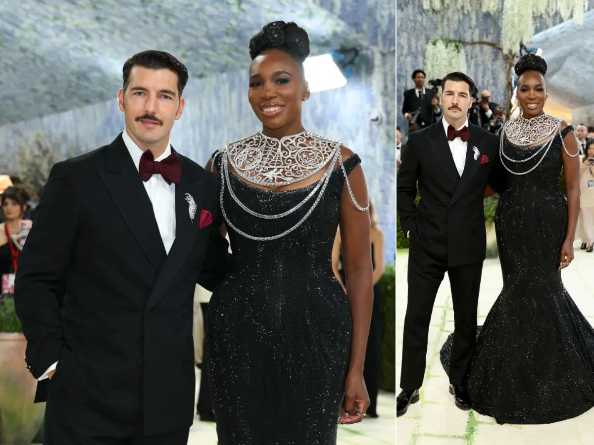 Venus Williams and Andrea Preti