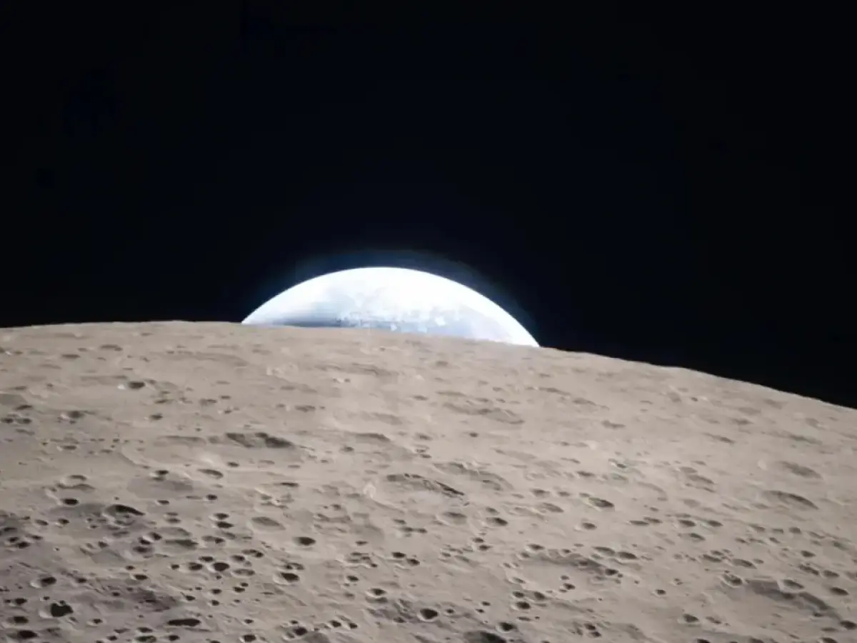 Earthset from Moon