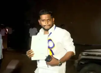 Vijay’s aide’s son Sabarinathan wins Virugambakkam seat for TVK. Here’s what to know about him